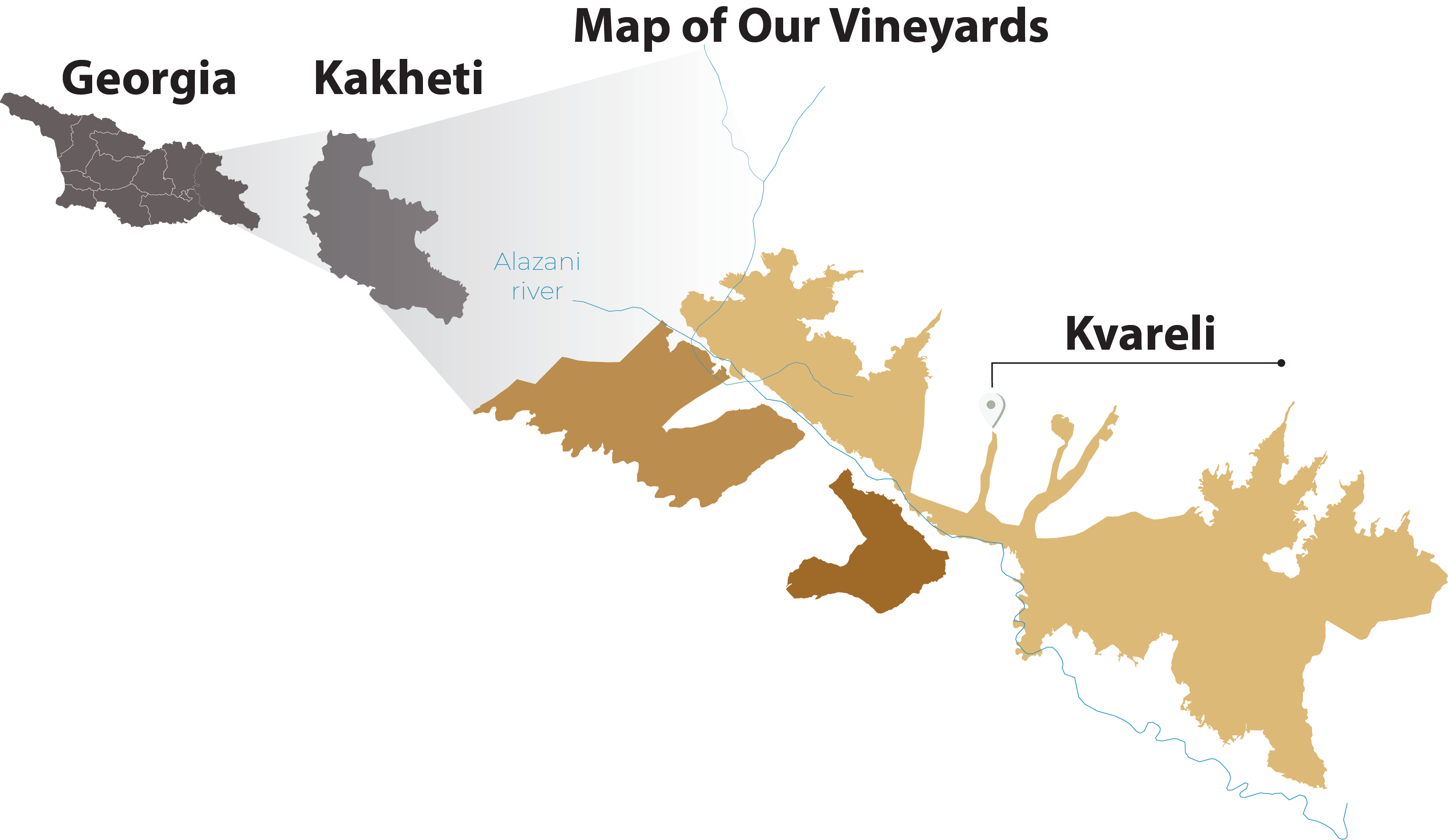 Map of vineyards